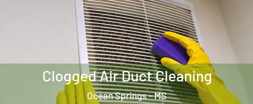  Clogged Air Duct Cleaning Ocean Springs - MS