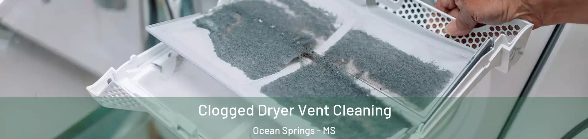 Clogged Dryer Vent Cleaning Ocean Springs - MS