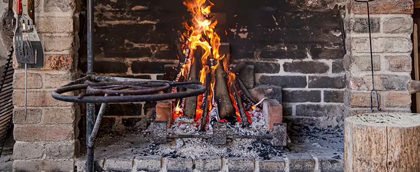 Cracked Electric Fireplace Bricks Repair Services in Ocean Springs, MS
