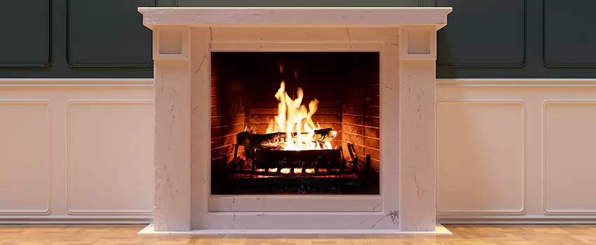 Decorative Electric Fireplace Installation in Ocean Springs, Mississippi