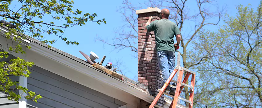 Vinyl and PVC Chimney Flashing Installation in Ocean Springs, MS
