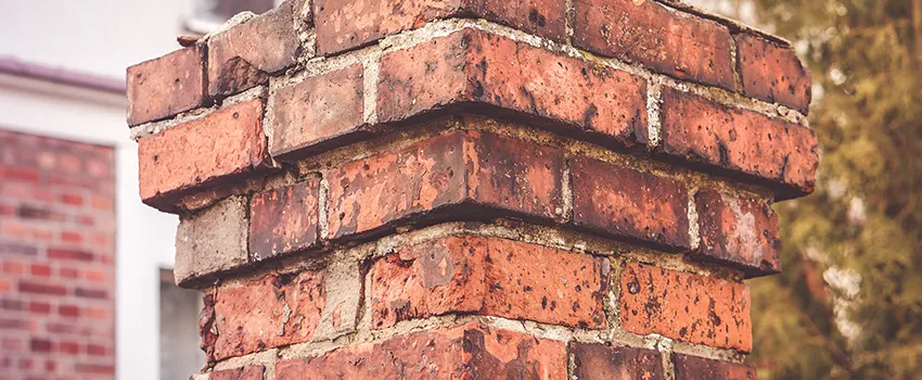 Cracked Chimney Bricks Repair Cost in Ocean Springs, Mississippi