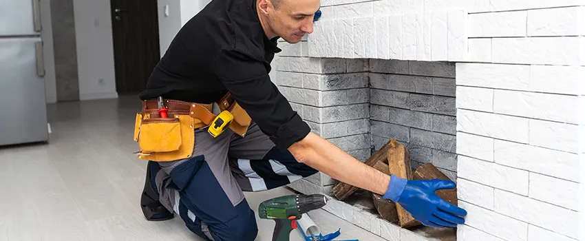 Fireplace Damaged Damper Frame Repair Services in Ocean Springs, Mississippi