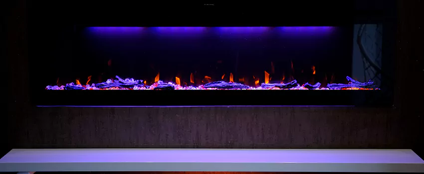 Dynamic Flame Color Fireplace Installation in Ocean Springs, MS